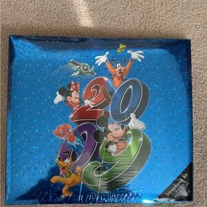 Disney Blue 2019 Scrapbook Kit with Characters